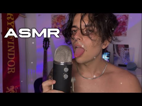 ASMR Sons de Boca pra ARREPIAR TUDO *Garantido* (spit paiting, mouth sounds, hand movements)