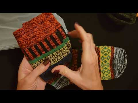 ASMR | Fall/Winter Socks Show & Tell (Whisper)
