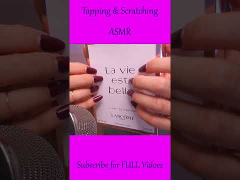 ASMR Box Tapping & Scratching ❤️ #asmr #shorts