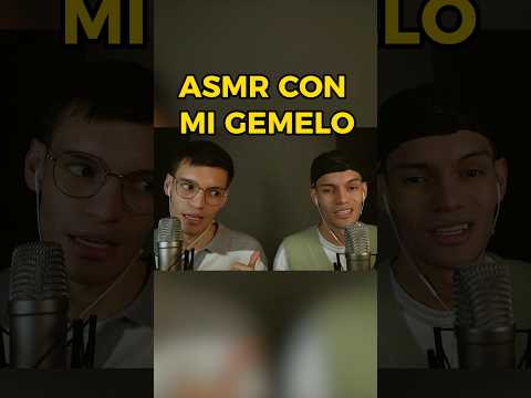 LES PRESENTO A MI GEMELO #asmr CON MI HERMANO #shorts