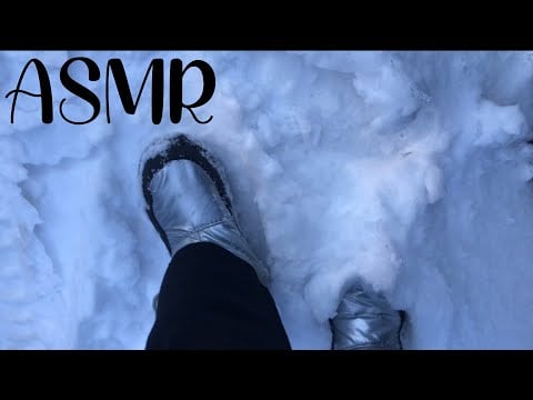 Lopen in de sneeuw❤️❄️ - Walk in the snow ~ASMR~