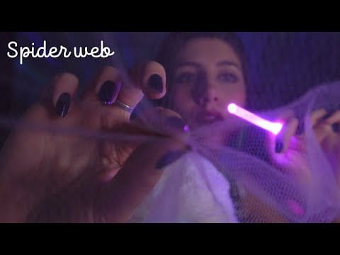 ASMR • SPIDER WEB trigger for Sleep & tingles