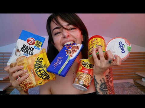 ASMR My FAVOURITE SNACKS (Soft Spoken)