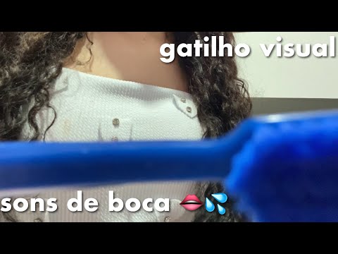 ASMR - Gatilho Visual + Sons de para dormir.