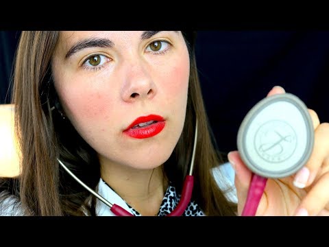 ASMR Breathing Examination for Relaxation