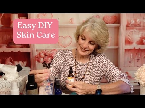 Gentle DIY Facial Cleanser & Makeup Remover | Simple, Old-Fashioned Skincare ASMR