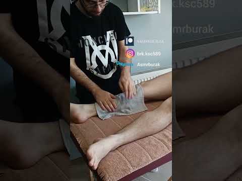 A massage that eliminates all tension in the quadriceps. #satisfying #relaxing #asmr #short #massage