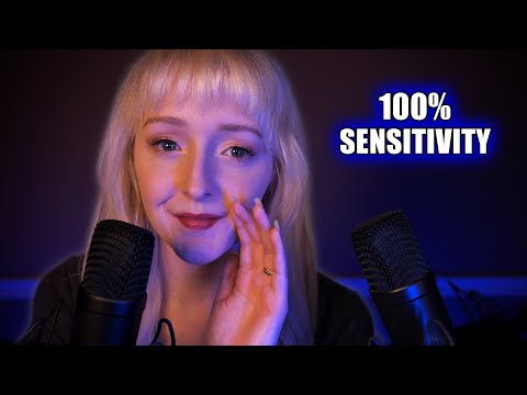 ASMR Slow & 100% Sensitivity Whispers | Close Ear to Ear