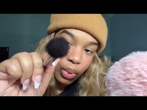 ASMR | Picasso Spit Painting 🎨 | brieasmr 