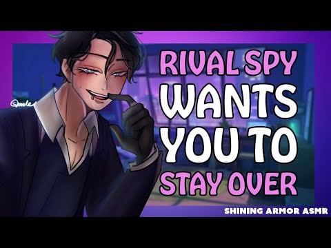 [M4A] Rival Spy Wants You To Stay Over [Audio Roleplay] [Rivals to More?] [Teasing] [Spy X Listener]