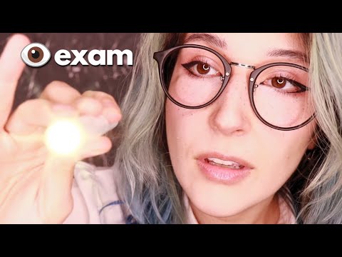 ASMR Unusual Eye Exam 👁️ Eye Doctor is Fascinated with Your Unique Problem...🔍