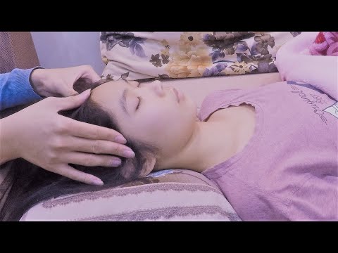 ASMR Head & Scalp Massage to Relieve Tension