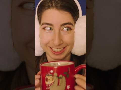 How many holiday triggers can I do in 60 seconds?? #asmr #shorts #triggers #fastasmr