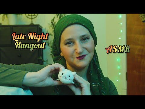 Relaxing with Your Bestie for the Night | ASMR