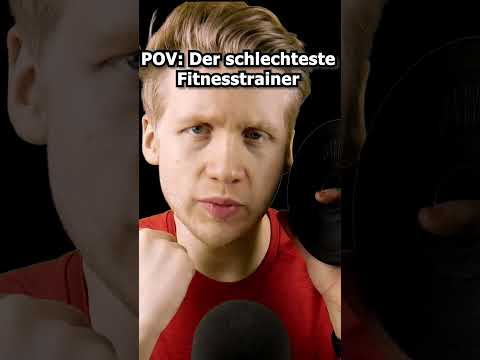 ASMR - POV: Der schlechteste Fitnesstrainer #shorts #asmr #roleplay #deutscheasmr