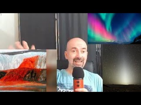 Cataratas de sangre, luz zodiacal y auroras boreales en asmr