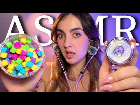 ASMR en Español - CLÍNICA del SUEÑO te ayudo a DORMIR PROFUNDO