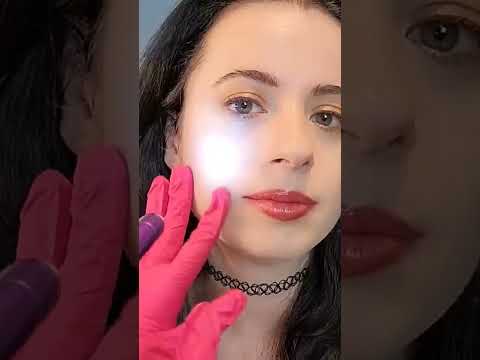 ASMR Face Exam - Real Person ASMR Medical - Cranial Nerve Exam Soft Spoken