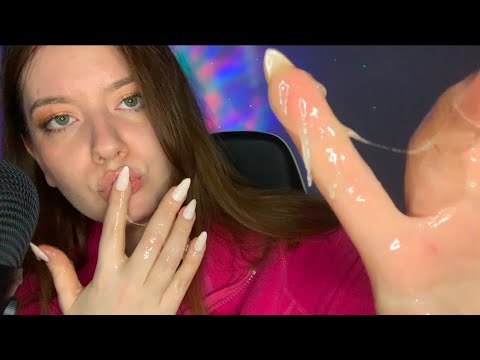 ASMR | Honey Sticky Fingers 🍯🐝 ( Eating Mouth Sounds )🩷💜Part 3