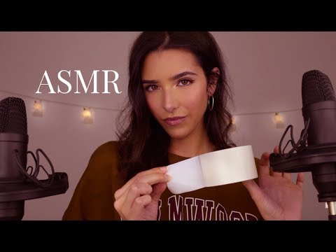 ASMR Sticky Sounds, Lotion sounds & Crinkly sounds