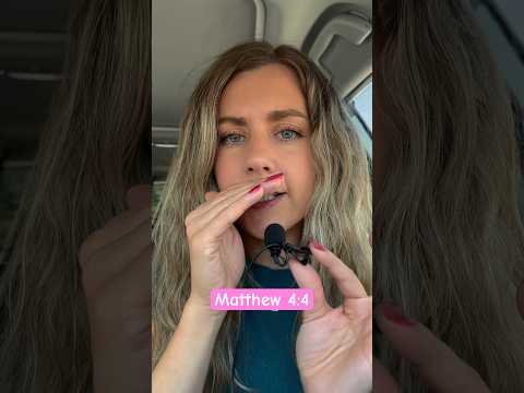 ASMR Whispering Matthew 4:4 ✨ Bible Verse Relaxation & Peaceful Sleep #asmr #christianasmr
