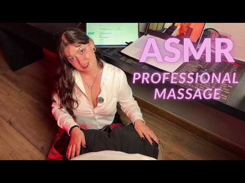 ASMR | Secretary Lower Body Massage