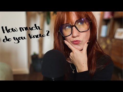 Questions for Overthinkers 😴| German ASMR 