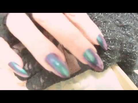 Long Nails💥 TAPPING💥 Mermaid Nails💦 NINJA🐢TMNT👅 TURTLES💤💤 [[ASMR]]