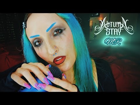ASMR | WET MOUTH TRIGGERS | GOTH GIRL | 200% SENSITIVITY | #asmr #mouthsounds #asmrmouthsounds