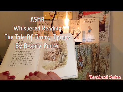 ASMR Whispered Reading (The Tale Of Timmy Tiptoes)