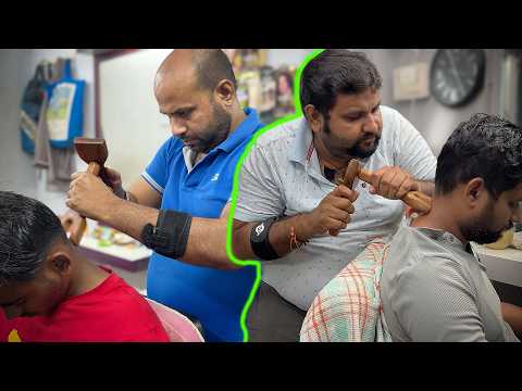 1 Hour💈Shamboo & Reiki Master Tok Sen Hammer Massage Therapy | Best For Calm😌 | ASMR Gautam