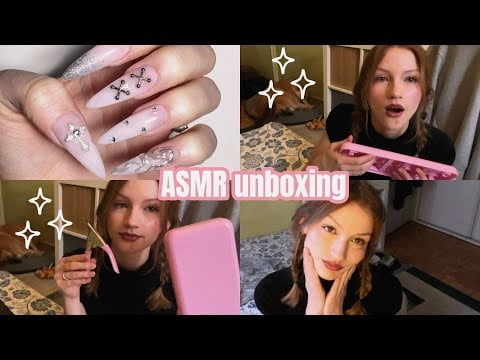 asmr nail supply unboxing 🎀