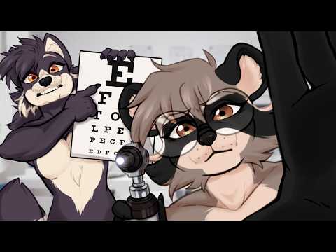 [Furry ASMR] Cranial Nerve Exam 🩺 | Personal Attention & Relaxation (with MaxTheRaccoon)