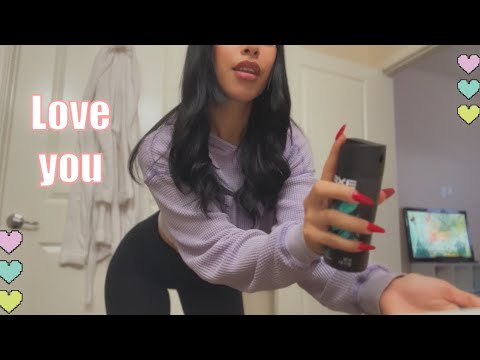 Hyper Realistic Girlfriend After Shower Routine,ASMR