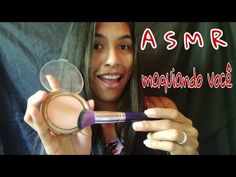 ASMR " MAQUIANDO VOCÊ PARA SEUS 15 ANOS