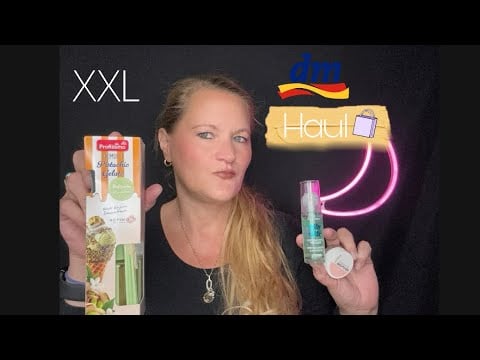 ASMR german ⚠️ Extrem Tingly Mega DM Haul Show & Tell - What’s in my Shopping Bag - Entspannter Talk