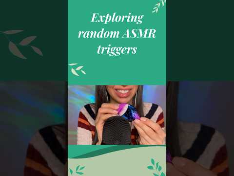 Exploring random ASMR triggers #asmrshorts #asmrtriggers #asmrcommunity #scratching