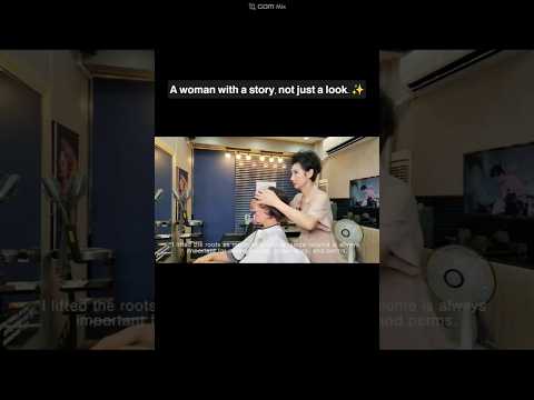 미용실ASMR 시각과청각의 활성화 ##그래쥬에이션 상고컷트 Hair salon ASMR visual and auditory activation ##GraventionGoCut