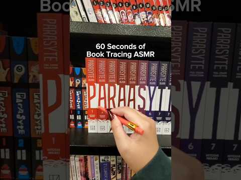 ASMR✨️Tracing Book Titles✨️ #asmr #books #asmrtriggers #tracing