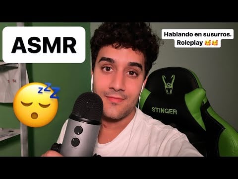 ASMR hablando en susurros || Roleplay