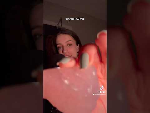 Crystal ASMR #positiveaffirmations #asmr #asmrtapping