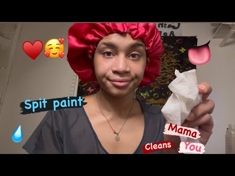 ASMR - Spit Paint By Mom (Vero)