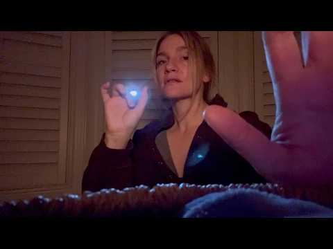Lofi ASMR | Quick cranial exam after you've fallen (Soft spoken)