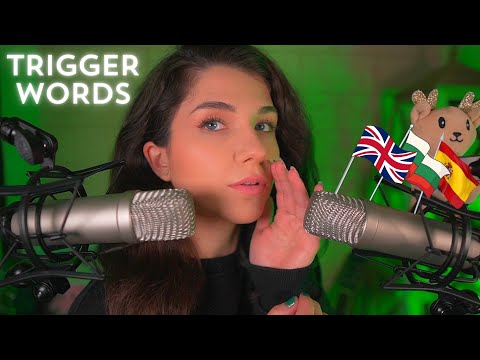 ASMR Palabras Detonantes Muy Cosquillosas en 3 Idiomas (Español, Inglés y Búlgaro) | Lonixy ASMR