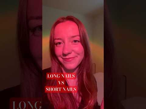 asmr long nails vs short nails! 💅🏼