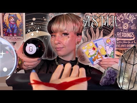 🎱 Questionable Fortune Teller Guesses YOUR Future🔮 Soft Spoken ASMR Roleplay for Sleep And Good Luck