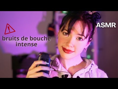 ASMR👄bruits de bouche intense pour te mettre KO