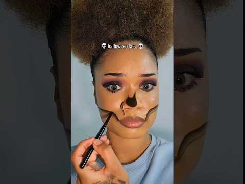 CUTE ✅️ or FAIL?❌️ Filters pick my halloween makeup 👀 👻 🎃 #shorts #halloween