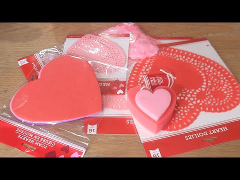 VDAY HEARTS ASMR CRINKLE PEELING SOUNDS