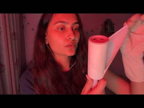 ASMR TSA Patdown + Security Check (fabric sounds, scanning, scalp & full body check etc)